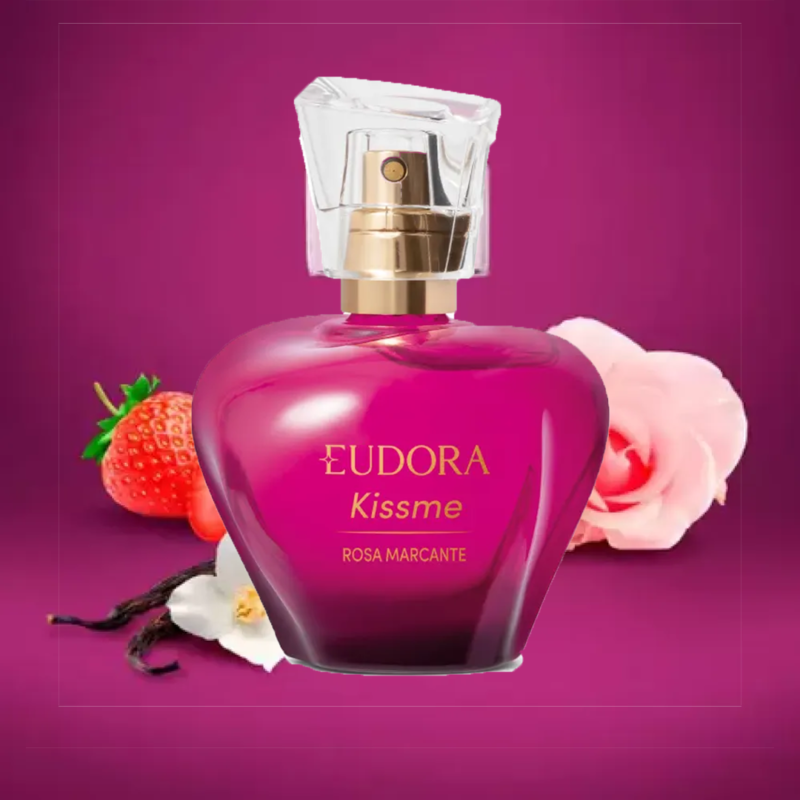 PERFUME KISS ME  ROSA MARCANTE 50ML - Image 2