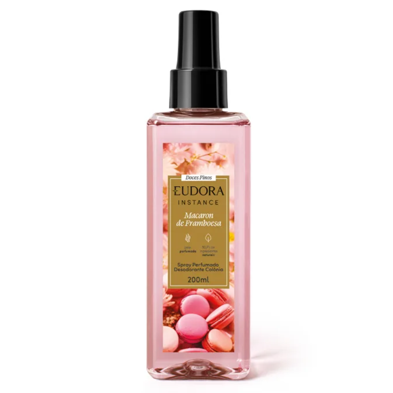 INSTANCE BODY SPLASH MACARON E FRAMBOESA 200ml