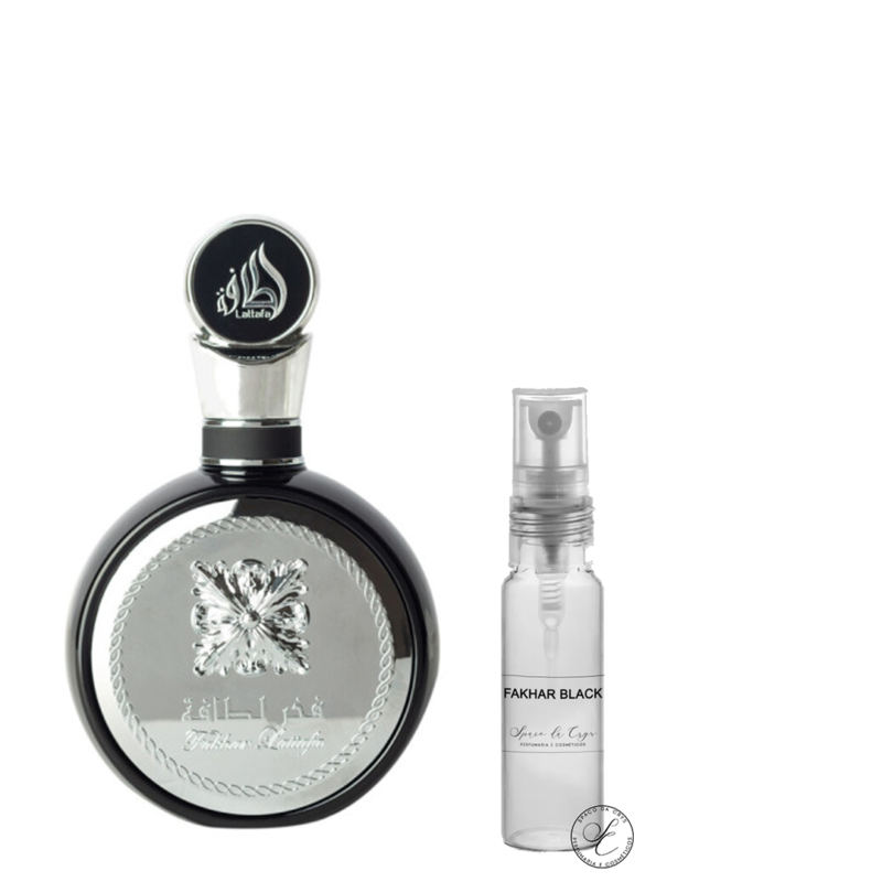 PERFUME FAKHAR BLACK 5ML LATTAFA - FRACIONADO