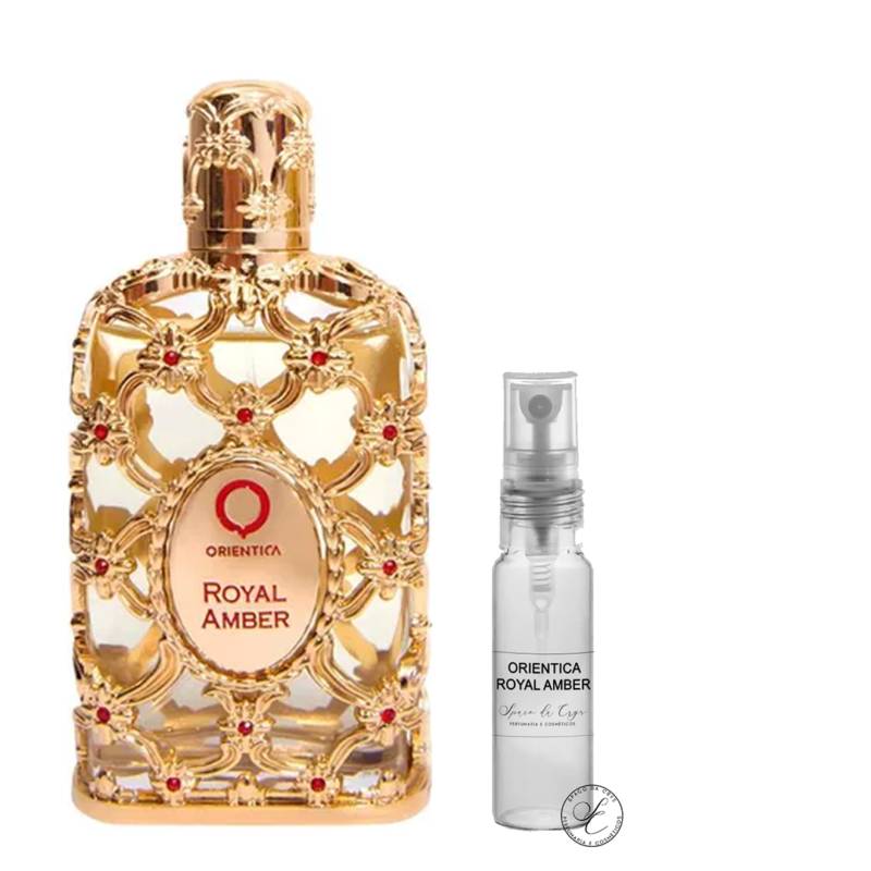 PERFUME ROYAL AMBER 5ML ORIENTICA - FRACIONADO